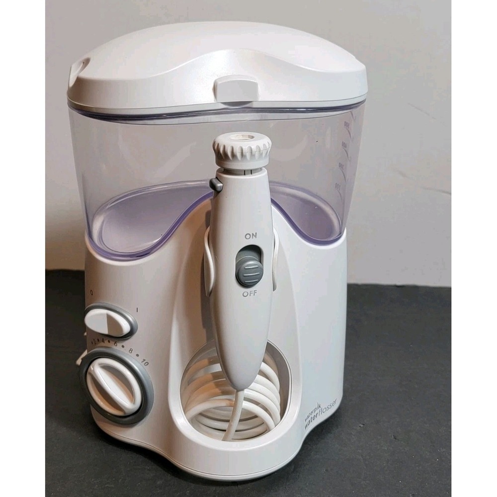 Waterpik Ultra Water Flosser White WP-100 Dental Water Jet Tested Works Great‎